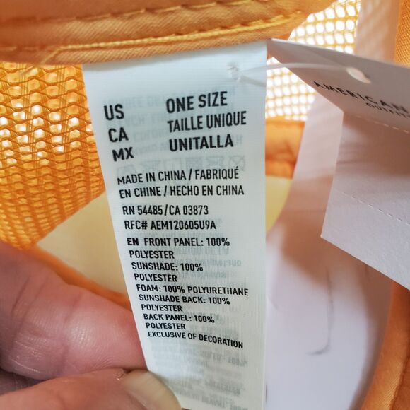 The Rolling Stones Adjustable Snapback Truckers Hat American Eagle One Size NWT - Picture 7 of 11